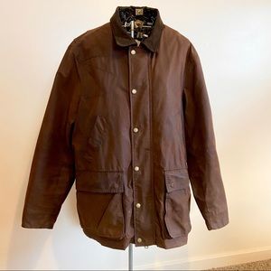 L.L. Bean men’s waxed cotton field coat